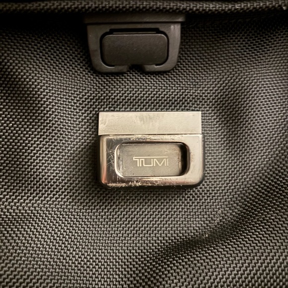 Tumi Black Messenger Bag - Picture 5 of 6